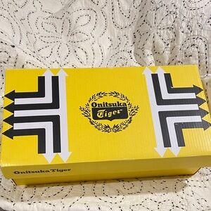 Onitsuka Tiger Yellow Shoe Box